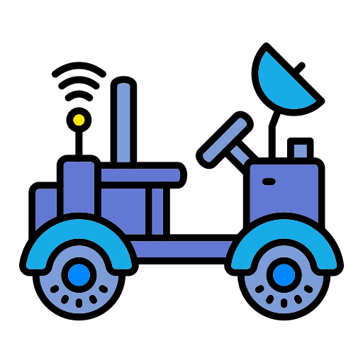 Moon rover Generic color lineal-color icon