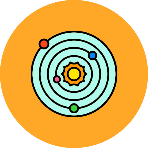 Solar System Generic color lineal-color icon