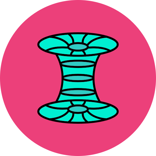 agujero de gusano Generic color lineal-color icono