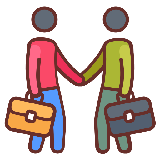 partnerschaft Generic color lineal-color icon