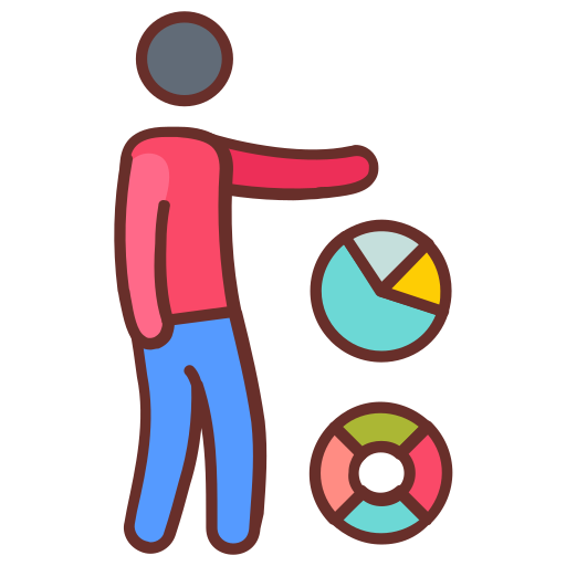 business analyst Generic color lineal-color icon