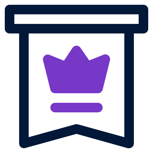Crown Yogi Aprelliyanto Bold Duotone icon