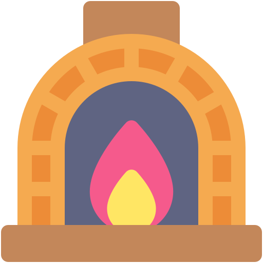 Печь для пиццы Generic color fill иконка