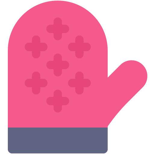 rękawice do pieczenia Generic color fill ikona