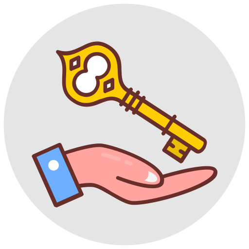 Key person Generic color lineal-color icon