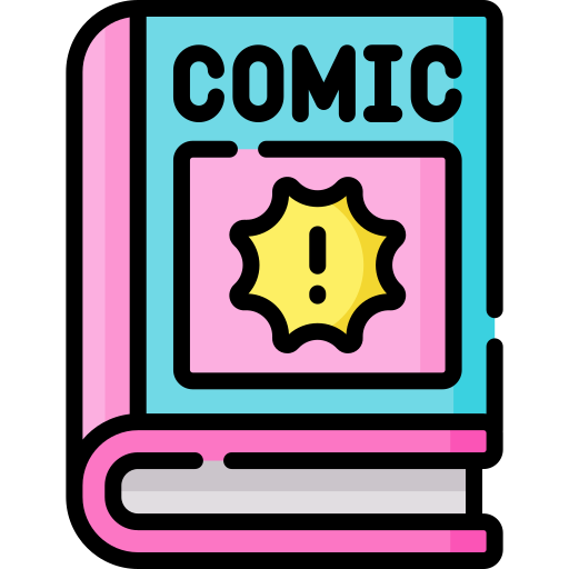 Comic Special Lineal color icon