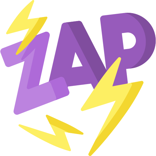 zap Special Flat Icône