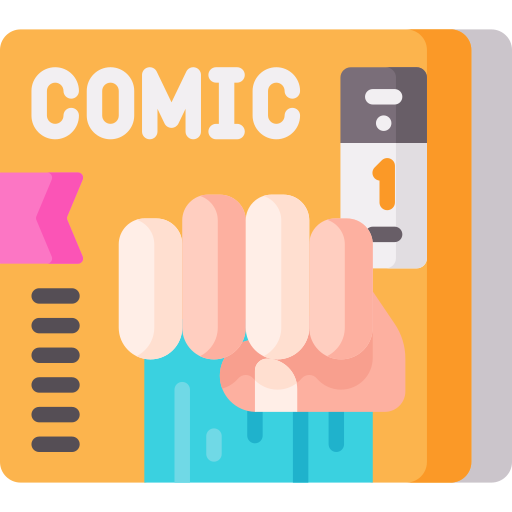 Comic Special Flat icon