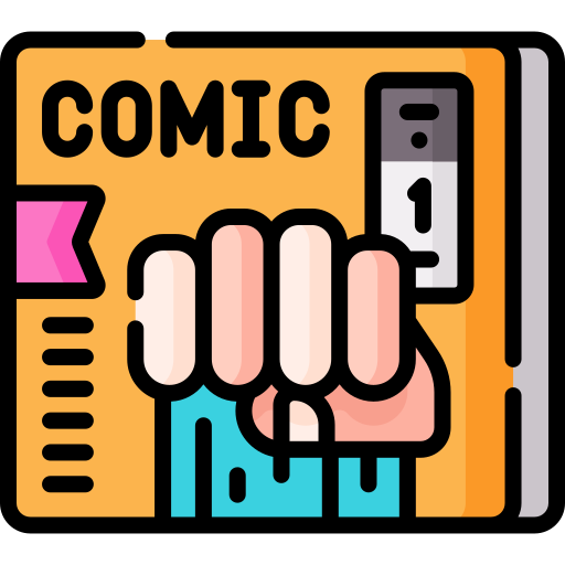 comic Special Lineal color icon
