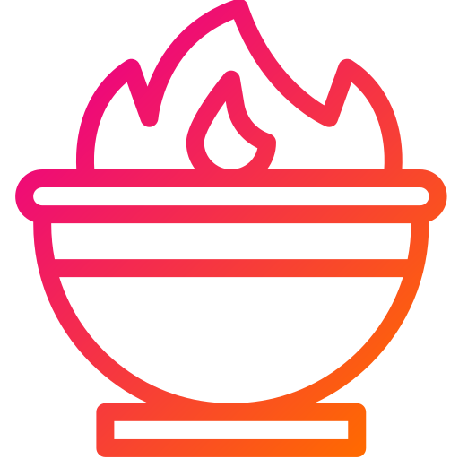 Cauldron Generic gradient outline icon