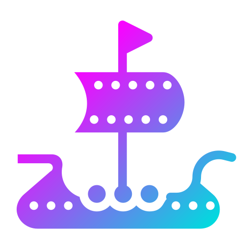 wikingerschiff Generic gradient fill icon