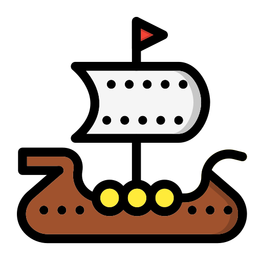 barco vikingo Generic color lineal-color icono