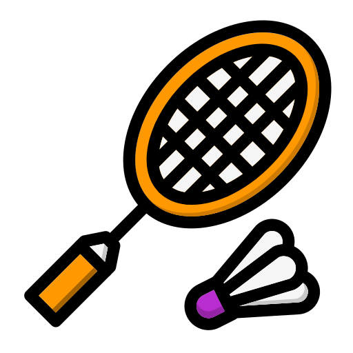 Badminton Generic color lineal-color icon