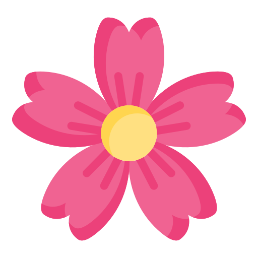 桜の花 Generic color fill icon