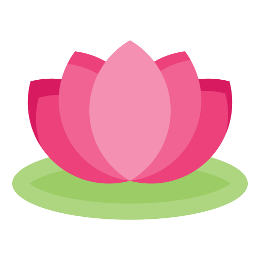 kwiat lotosu Generic color fill ikona