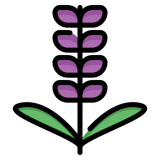 라벤더 Generic color lineal-color icon