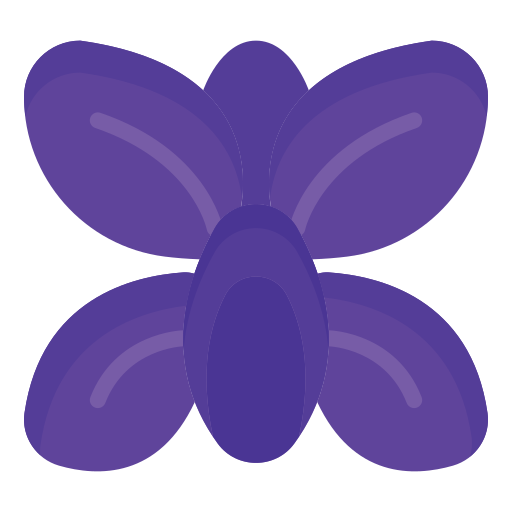 orquídea Generic color fill icono
