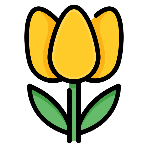 tulipa Generic color lineal-color Ícone