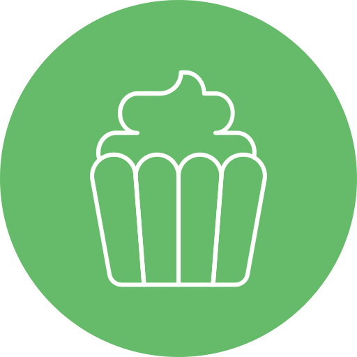 Cupcake Generic color fill icon