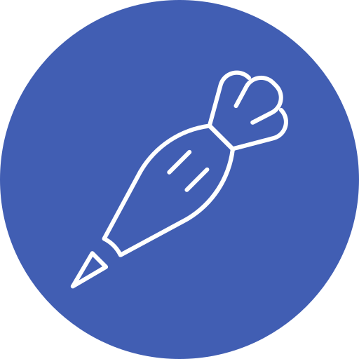 Piping bag Generic color fill icon
