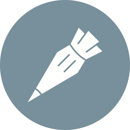 Piping bag Generic color fill icon