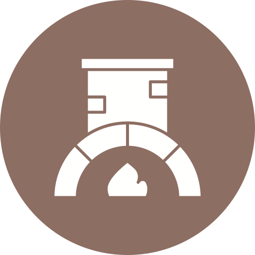 Stone oven Generic color fill icon