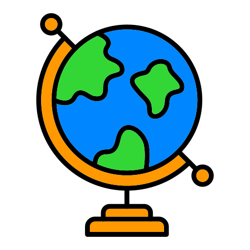 World Globe Generic color lineal-color icon