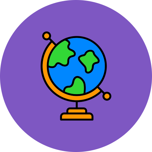 globus świata Generic color lineal-color ikona