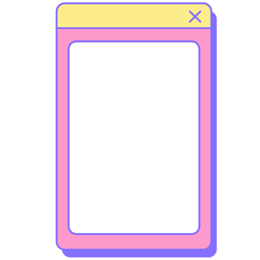 okno komputera Generic color lineal-color ikona