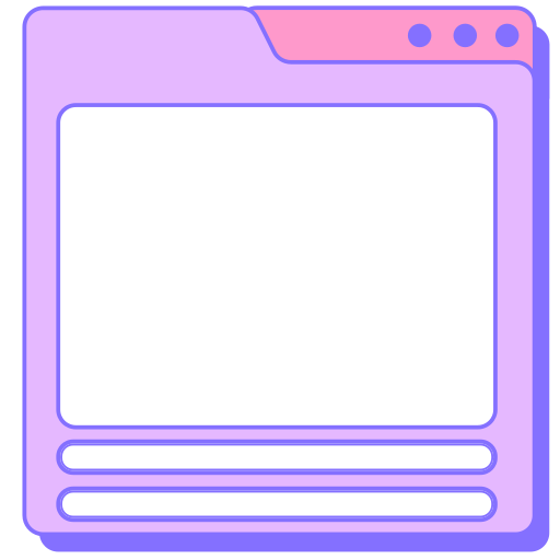 fenêtre d'ordinateur Generic color lineal-color Icône