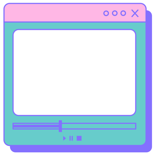 okno komputera Generic color lineal-color ikona