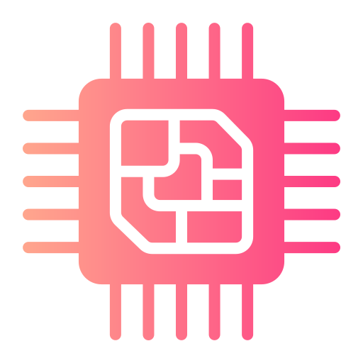 Cpu Generic gradient fill icon