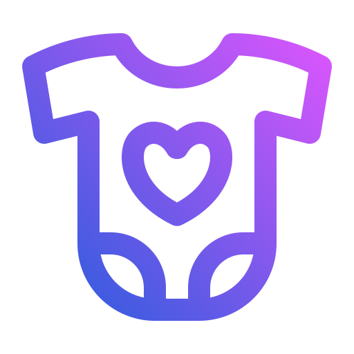 Baby Clothes Generic gradient outline icon