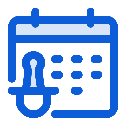 kalender Generic color lineal-color icon