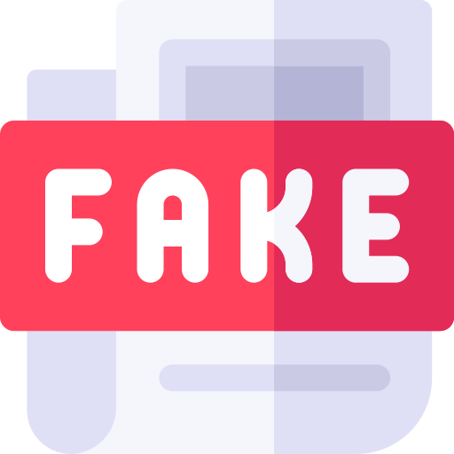 Fake news Basic Rounded Flat icon