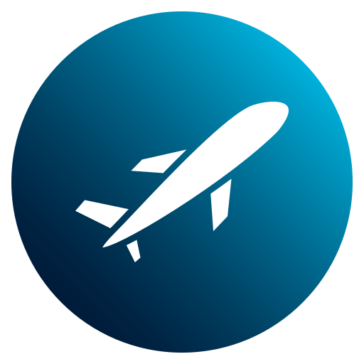 avión Generic gradient fill icono