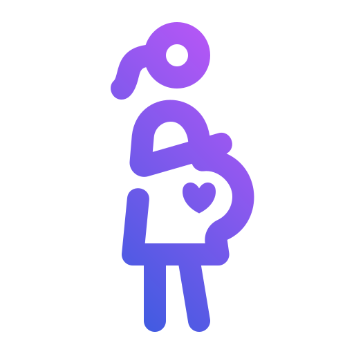妊娠中 Generic gradient outline icon