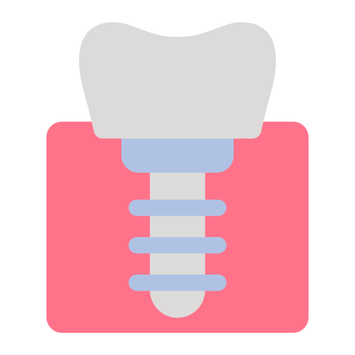 歯科インプラント Generic color fill icon