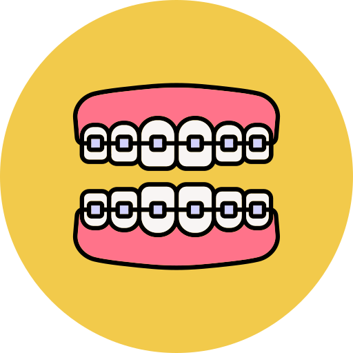 un appareil dentaire Generic color lineal-color Icône