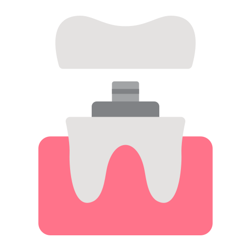 歯冠 Generic color fill icon
