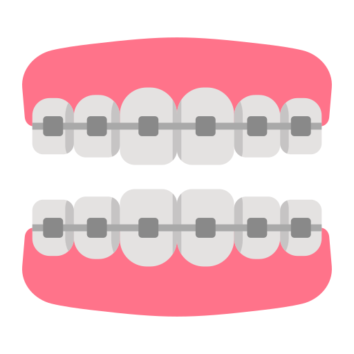 un appareil dentaire Generic color fill Icône