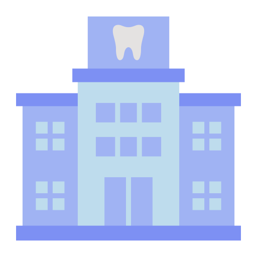 치과 진료소 Generic color fill icon
