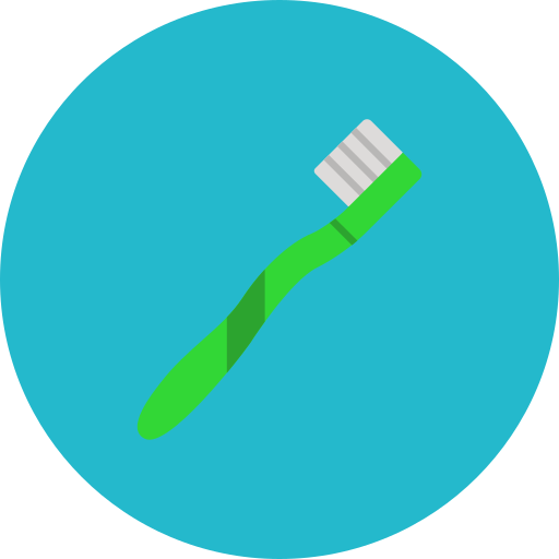 Зубная щетка Generic color fill иконка