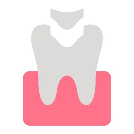 Стоматологическая пломба Generic color fill иконка