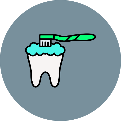 cepillado de dientes Generic color lineal-color icono