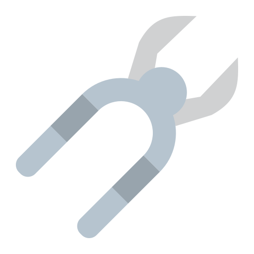 Tooth pliers Generic color fill icon