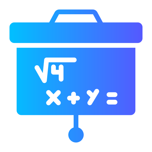算数 Generic gradient fill icon