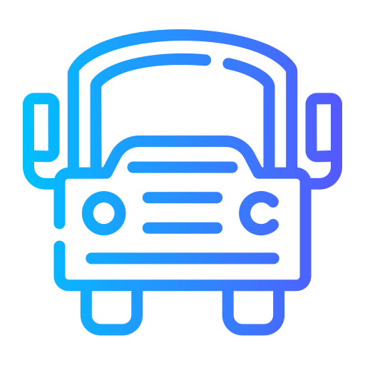 autobús Generic gradient outline icono