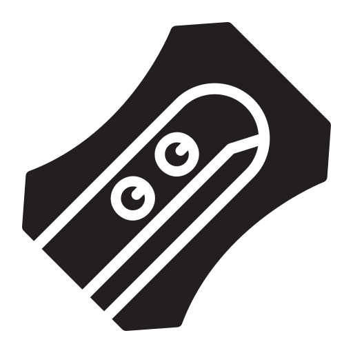 削り器 Generic black fill icon