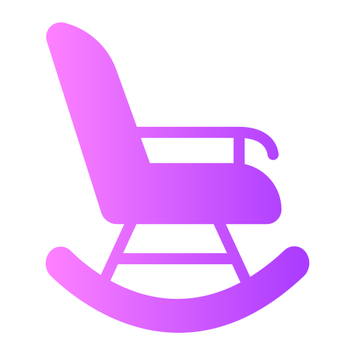Кресло-качалка Generic gradient fill иконка